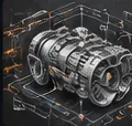 Technical machine diagram used as an engineering visual example.